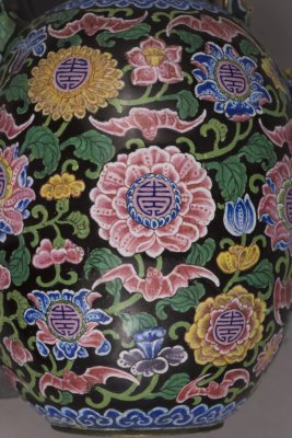 图片[2]-Yongzheng style enamel longevity flower pattern brine pot-China Archive